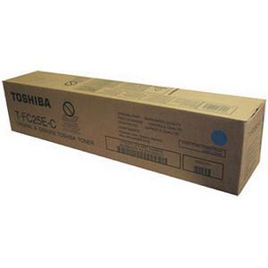 Toshiba T-FC25E-C (TFC25EC) Cartouche de toner Cyan authentique (TVA incluse)