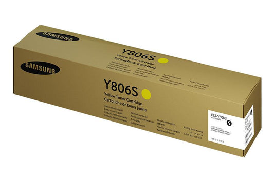 Samsung CLT-Y806S (SS728A) Cartouche de toner Jaune authentique (TVA incluse)