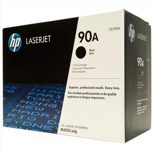 HP CE390A (90A) Cartouche de toner Noir authentique (TVA incluse)