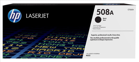 HP CF360A (508A) Cartouche de toner Noir authentique (TVA incluse)