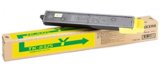 Kyocera TK-8325Y (1T02NPANL0) Cartouche de toner Jaune authentique (TVA incluse)