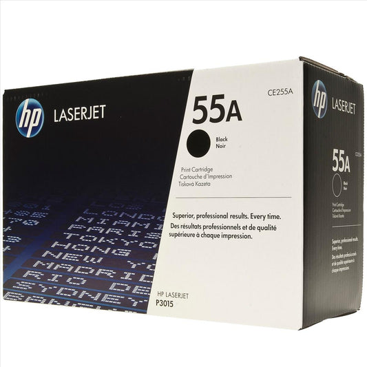 HP CE255A (55A) Cartouche de toner Noir authentique (TVA incluse)