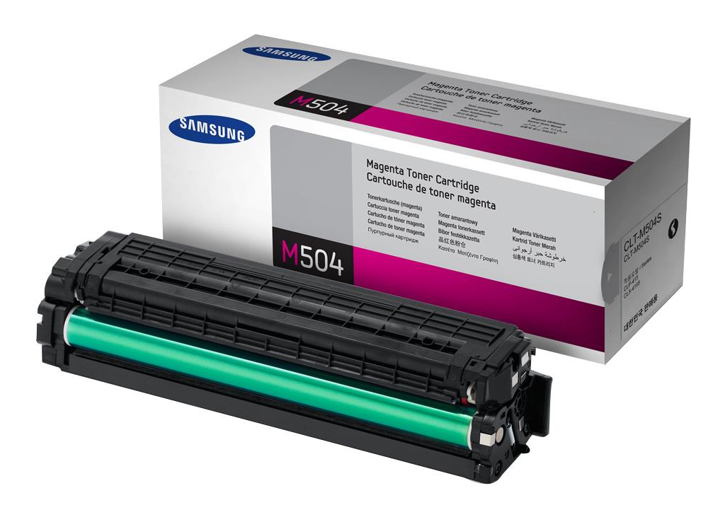 Samsung CLT-M504S (SU292A) Cartouche de toner Magenta authentique (TVA incluse)