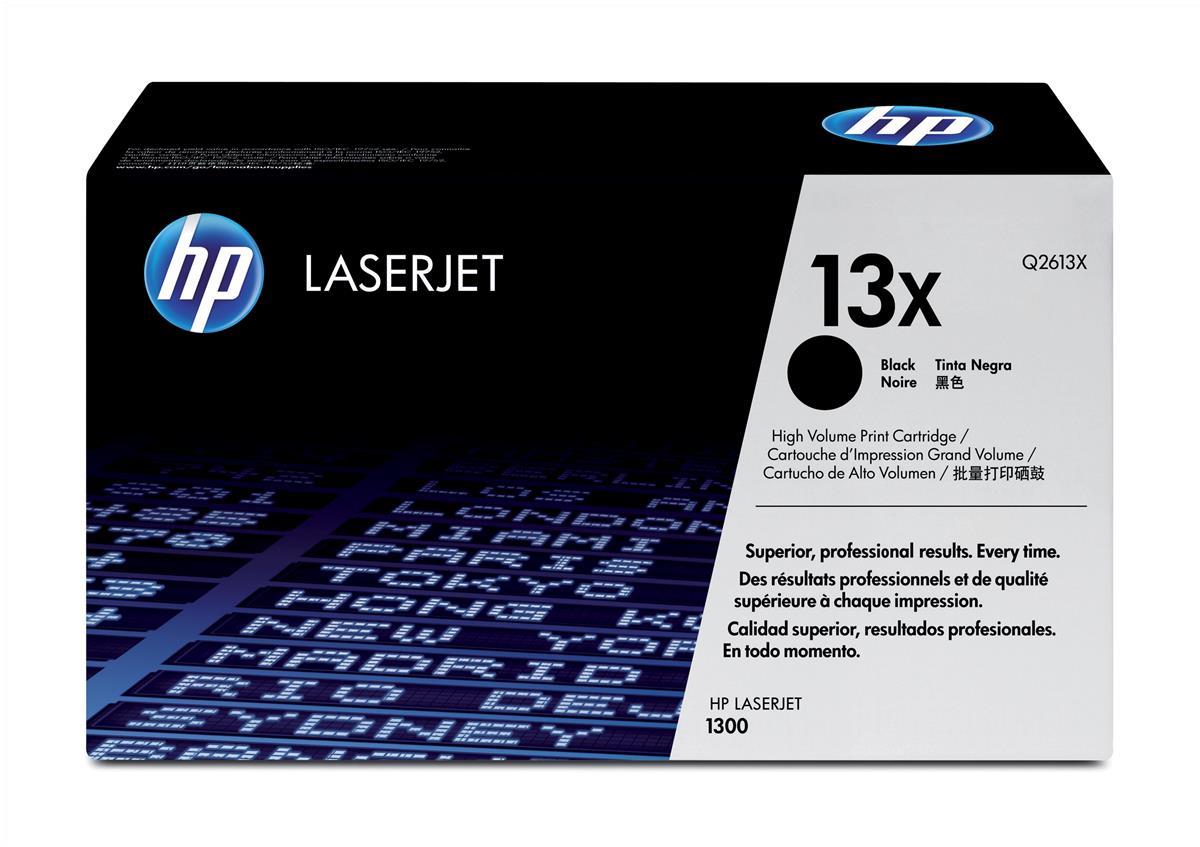 HP Q2613X (13X) Cartouche de toner Noir authentique (TVA incluse)