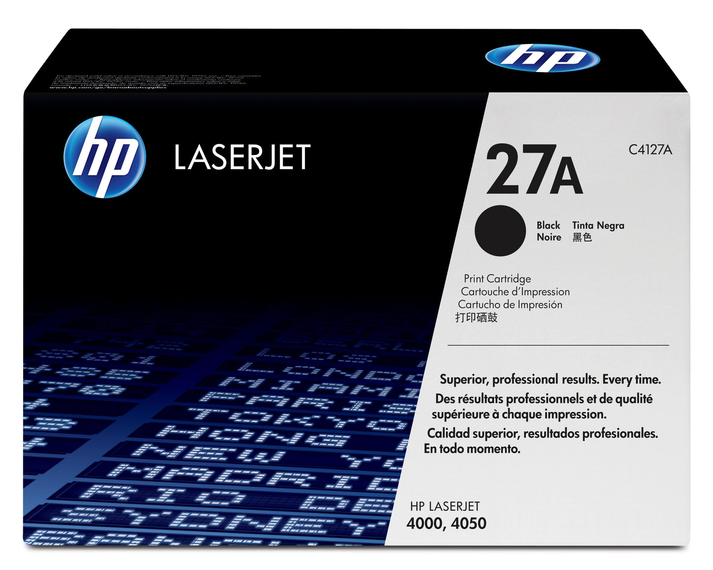 HP C4127A (27A) Cartouche de toner Noir authentique (TVA incluse)