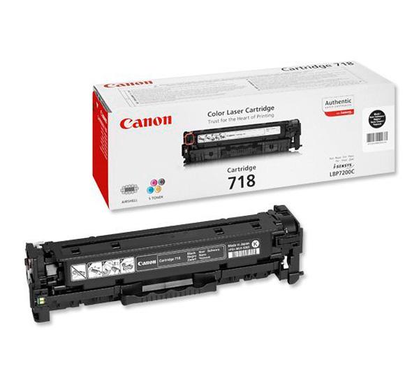 Canon 718B Twin (2662B005) Cartouche de toner Noir authentique (TVA incluse)