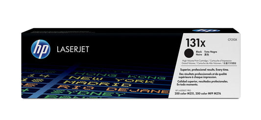 HP CF210X (131X) Cartouche de toner Noir authentique (TVA incluse)