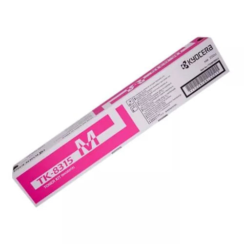 Kyocera TK-8315M (1T02MVBNL0) Cartouche de toner Magenta authentique (TVA incluse)