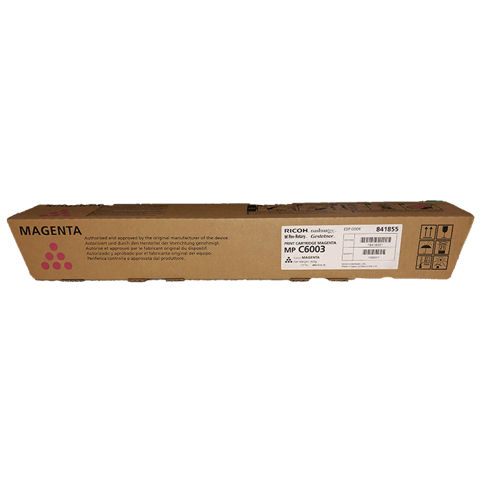 Ricoh 841855 Cartouche de toner Magenta authentique (TVA incluse)