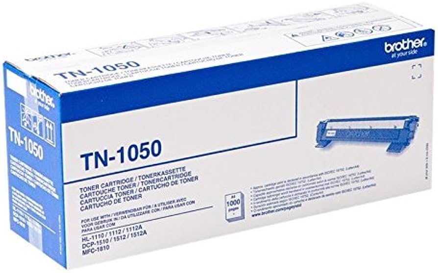 Brother TN1050 (TN-1050) Cartouche de toner Noir authentique (TVA incluse)