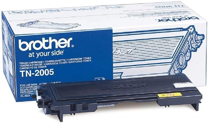 Brother TN2005 (TN-2005) Cartouche de toner Noir authentique (TVA incluse)