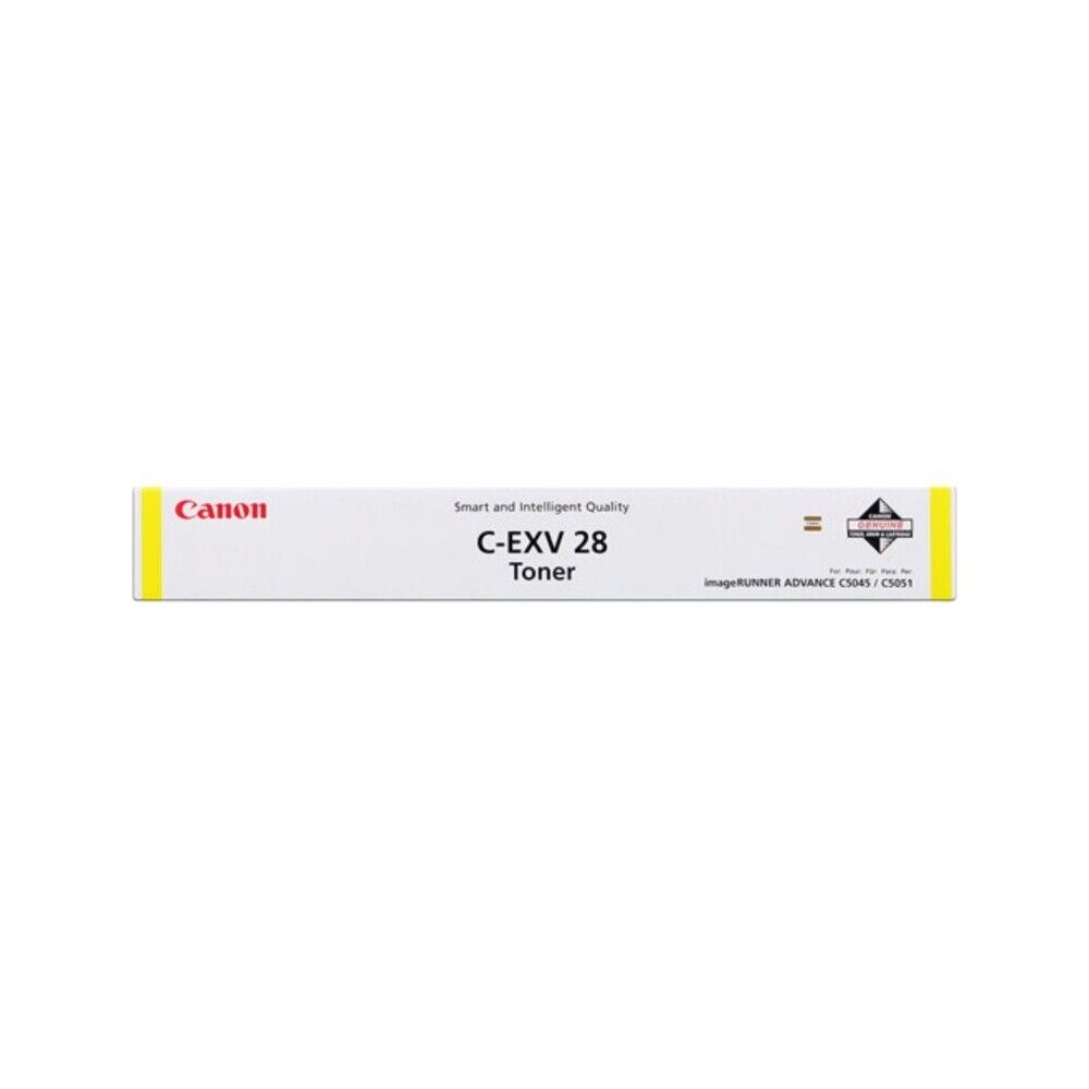 Canon C-EXV28Y 2801B002AA (2801B002) Cartouche de toner Jaune authentique (TVA incluse)