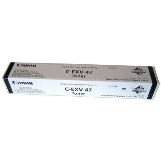 Canon C-EXV47B (8516B002) Cartouche de toner Noir authentique (TVA incluse)