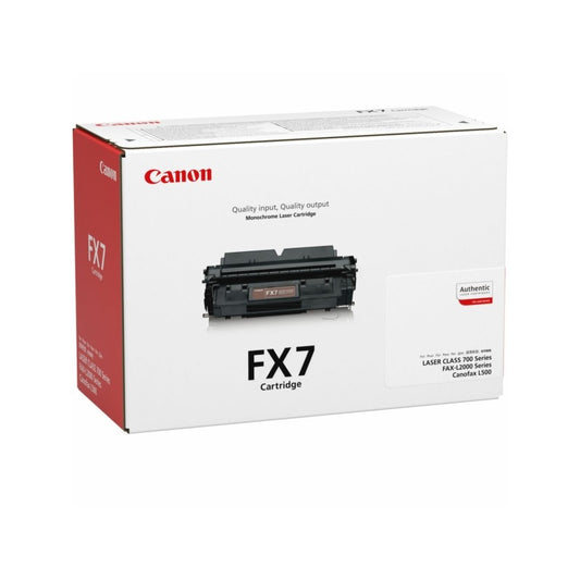 Canon FX7 (FX-7) Cartouche de toner Noir authentique (TVA incluse)