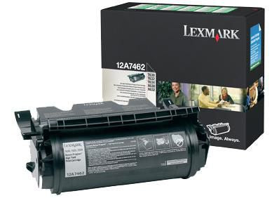 Lexmark 12A7462 Cartouche de toner Noir authentique (TVA incluse)