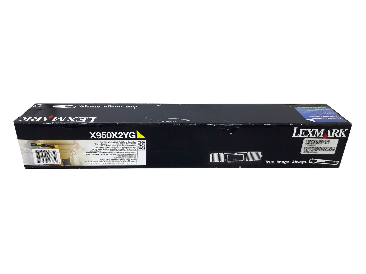 Lexmark X950X2YG Cartouche de toner Jaune authentique (TVA incluse)