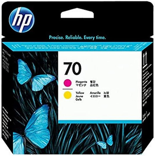 HP 70 C9406A authentique cartouche d'encre Magenta / Jaune (TVA incluse)