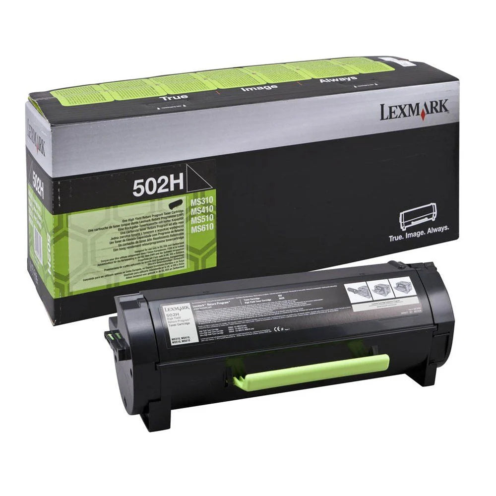 Lexmark 50F2H00 (502H) Cartouche de toner Noir authentique (TVA incluse)