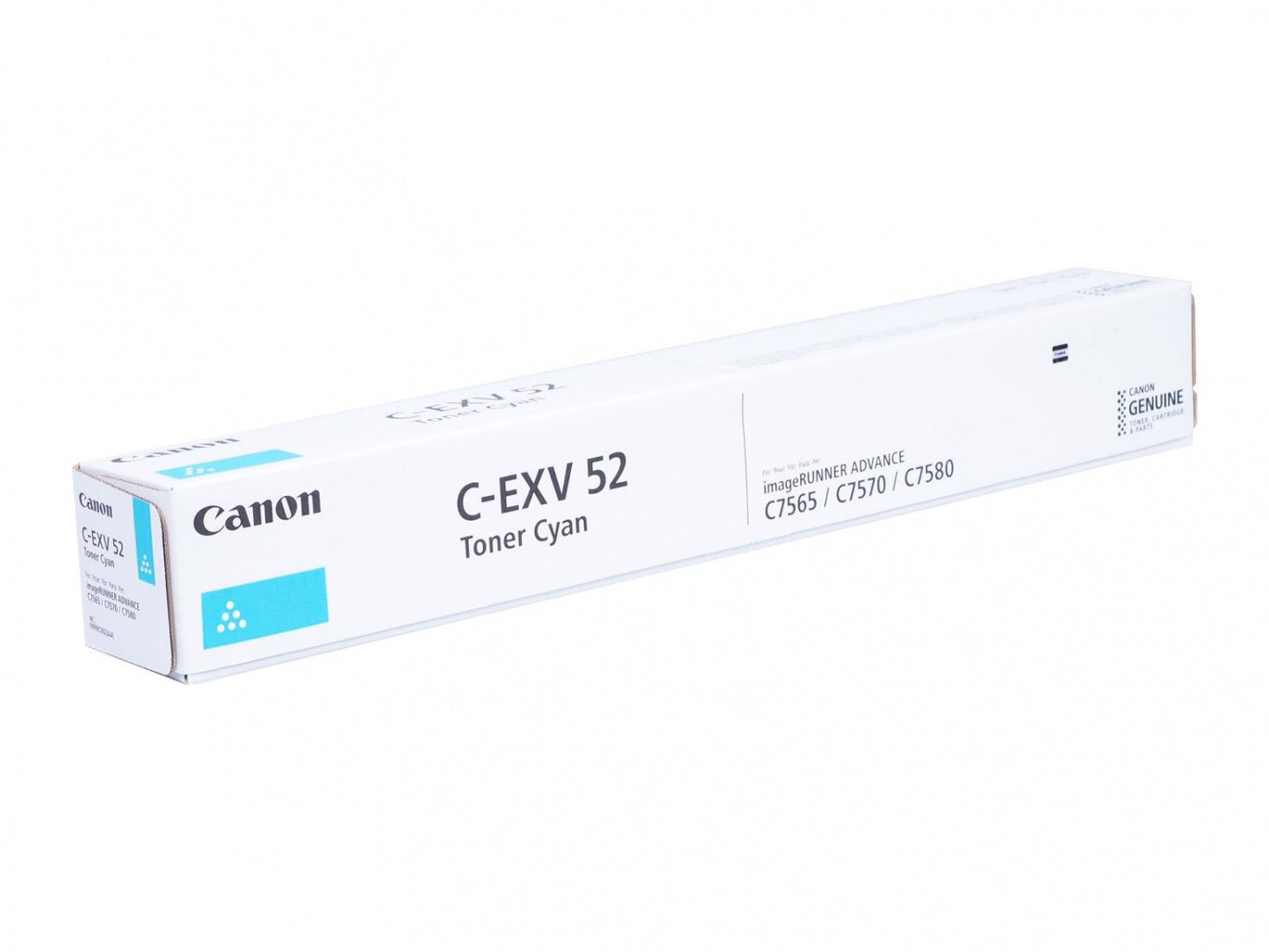 Canon C-EXV52C (0999C002) Cartouche de toner Cyan authentique (TVA incluse)