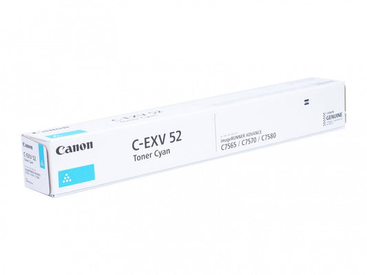 Canon C-EXV52C (0999C002) Cartouche de toner Cyan authentique (TVA incluse)