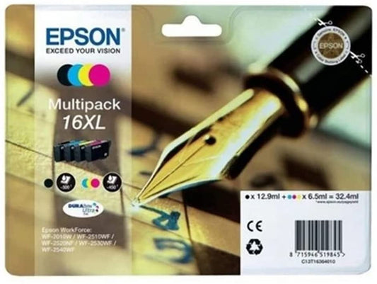 Epson 16XL Multipack cartouche d'encre authentique CMYK (TVA incluse)