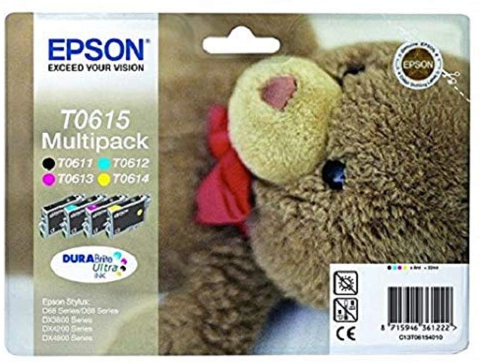 Epson T0615 Multipack C13T06154010 cartouche d'encre authentique CMYK (TVA incluse)