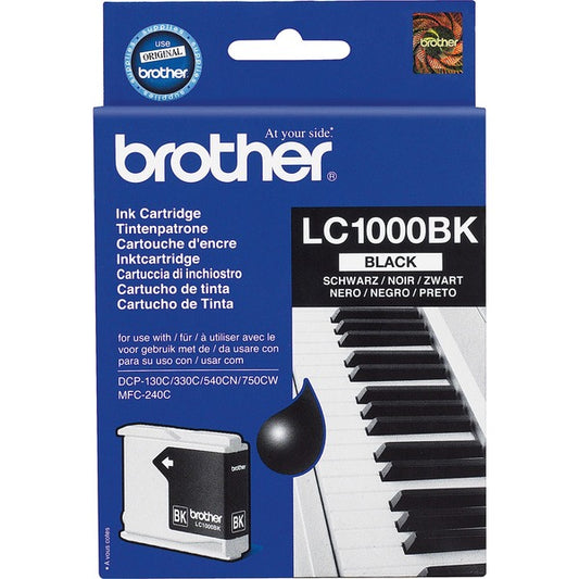 Brother LC1000BK cartouche d'encre authentique noir (TVA incluse)