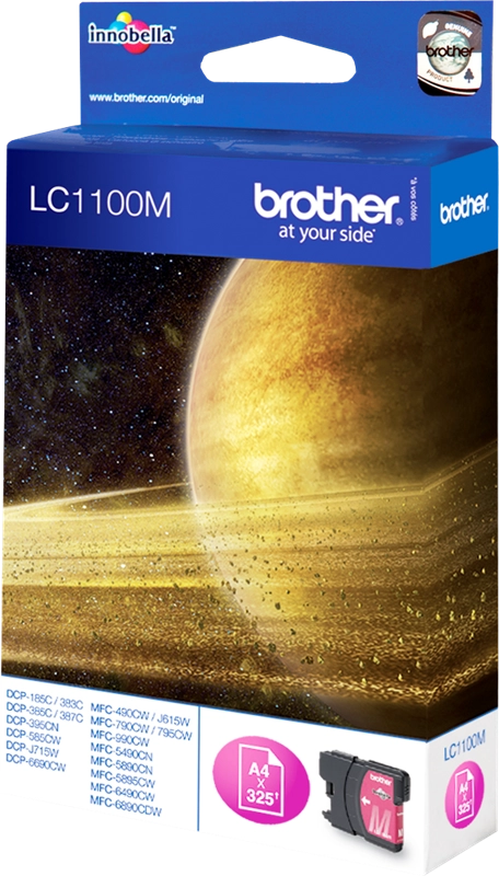 Brother LC1100M cartouche d'encre authentique magenta (TVA incluse)