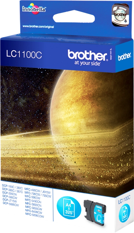 Brother LC1100C cartouche d'encre authentique cyan (TVA incluse)