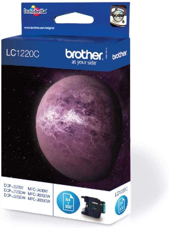 Brother LC1220C cartouche d'encre authentique cyan (TVA incluse)