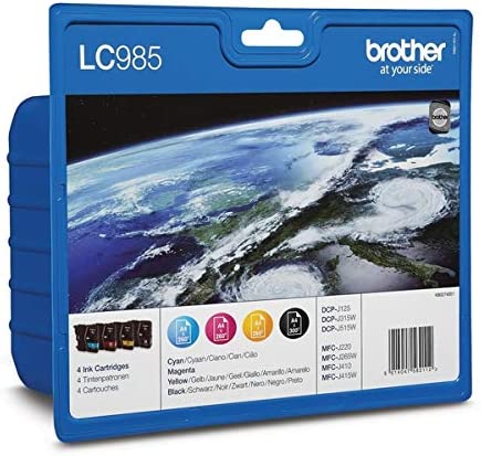 Brother LC985 Value Pack Cartouche d'encre noire/cyan/magenta/jaune LC985VALBP (TVA incluse)