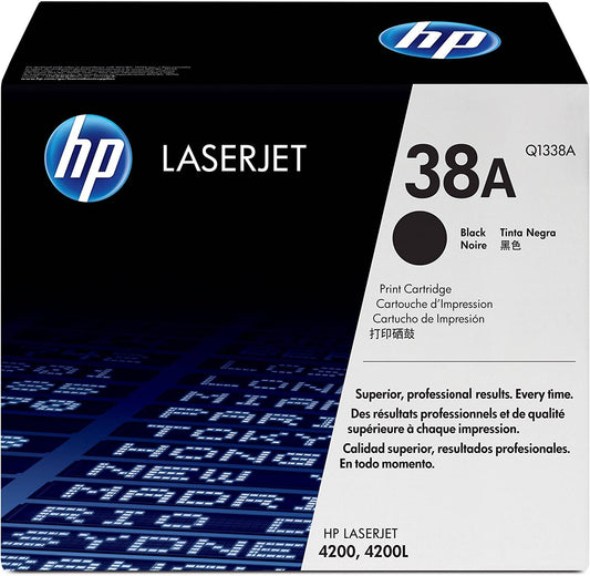 HP Q1338A 38A Noir cartouche de toner authentique (TVA incluse)